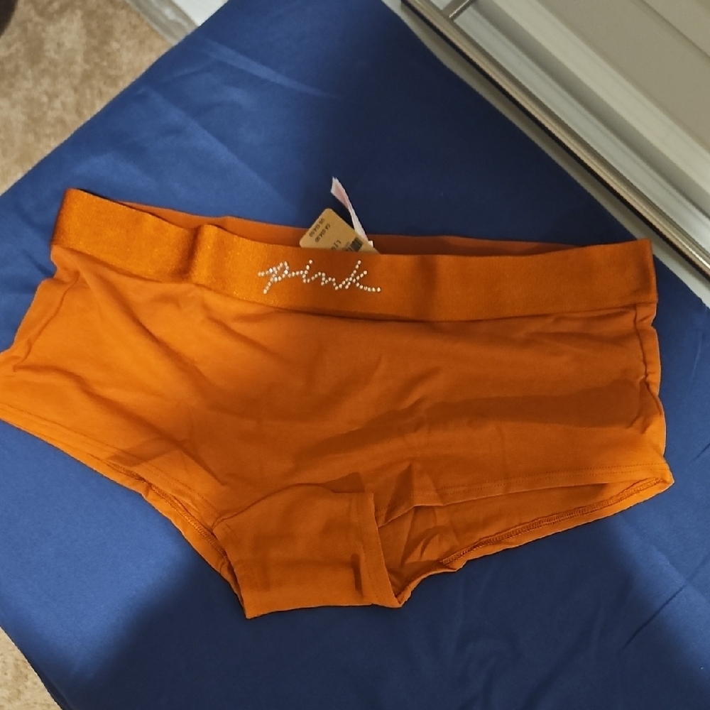 PINK Victoria's Secret Orange Panties